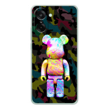 Чехлы для OnePlus Ace 5 Racing - Bearbrick Louis Vuitton (PREMIUMPrint) (Яркий Bearbrick)