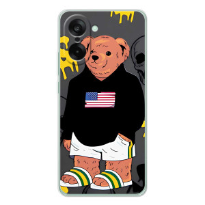 Чехлы Мишка Тедди для УанПлюс Эйс 5 Рейсинг – Teddy USA