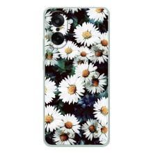 Чехол с картинкой (Стильные) для УанПлюс Эйс 5 Рейсинг - (AlphaPrint) (Ромашки)
