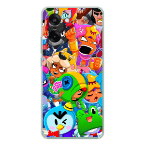 Чехол для OnePlus Ace 5 Racing Бравл Старс (VPrint)