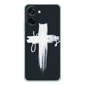 Чехол для OnePlus Ace 5 Racing (AlphaPrint) - (Христианские)