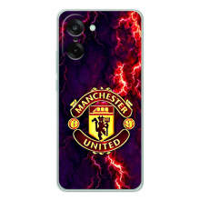 Чехол Манчестер Юнайтед для УанПлюс Эйс 5 Рейсинг (AlphaPrint) – огненный Манчестер