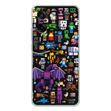 Чохол майнкрафт для OnePlus Ace 5 Racing – Усі персонажі
