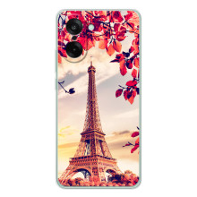 Чехол Эйфелева Башня для OnePlus Ace 5 Racing - (AlphaPrint) (Эйфелева Башня)