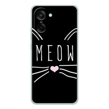 Бампер с изображением Котиков для УанПлюс Эйс 5 Рейсинг (КОТИК MEOW)