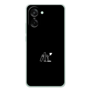 Чехол с картинками на черном фоне для OnePlus Ace 5 Racing – Книжки