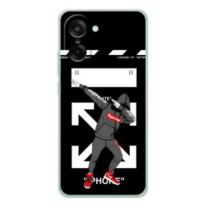 Чехол для OnePlus Ace 5 Racing с картинкой Supreme (AlphaPrint)