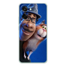 Чехол с принтом Душа на OnePlus Ace 5 Racing – Джо и кот