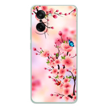 Чохол з картинкою Сакури на OnePlus Ace 5 Racing – Метелики на сакурі