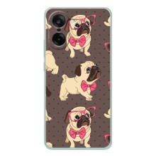 Чохол (ТПУ) Милі песики для OnePlus Ace 5 Racing (Песик Мопсікі)