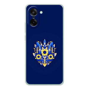 Чехол Укр Символика для OnePlus Ace 5 Racing – Цветущий Герб