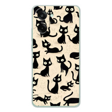 Чехол с рисунком кот на OnePlus Ace 5 Racing