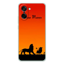 Чехол Король лев на УанПлюс Эйс 5 Рейсинг (Акуна Матата)