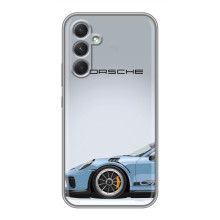 Чохол з авто Порше для OnePlus Ace 5 Racing – Блакитний Порше