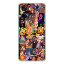 Чехол Рапунцель для OnePlus Ace 5 Racing (Рапунцель коллаж)