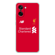 Чехол с картинкой ФК Ливерпуль на УанПлюс Эйс 5 Рейсинг – Форма Ливерпуля