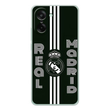 ФК Реал Мадрид чехлы для OnePlus Ace 5 Racing (AlphaPrint) – черно белый Реал