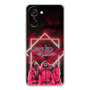 Чехол Гра в кальмара для OnePlus Ace 5 Racing