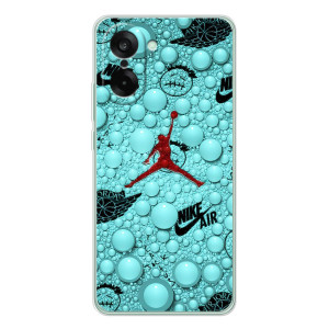 Силиконовый Чехол Nike Air Jordan на УанПлюс Эйс 5 Рейсинг – Джордан Найк