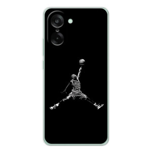 Силиконовый Чехол Nike Air Jordan на УанПлюс Эйс 5 Рейсинг – Джордан