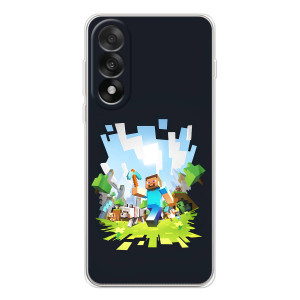 Чехол Майнкрафт на OnePlus Ace 5 Ultra (AlphaPrint) Minecraft