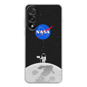 Силиконовый бампер с принтом "Наса" на OnePlus Ace 5 Ultra – Космонавт NASA