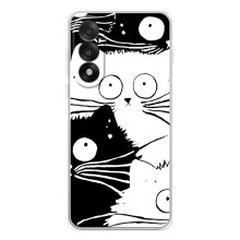 Бампер з зображенням Котиків для УанПлюс Ейс 5 Ультра (КОТИКИ)