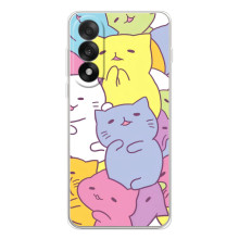 Бампер з зображенням Котиків для УанПлюс Ейс 5 Ультра (Милі котики)