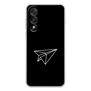 Чохол з картинками на чорному фоні для OnePlus Ace 5 Ultra – Літак