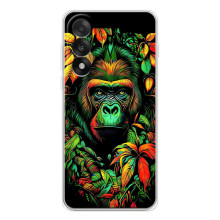 Чохол з Мавпами OnePlus Ace 5 Ultra - (AlphaPrint) – Мавпа в квітах