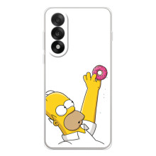 Чjхол з Сімпсонами для OnePlus Ace 5 Ultra (VPrint) – Гомер з пончиком