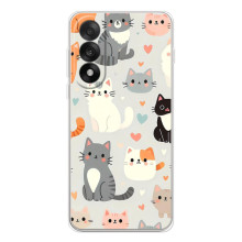Чохол з малюнком кіт на OnePlus Ace 5 Ultra – Колаж котів