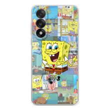 Силіконовий чохол Спанч Боб на УанПлюс Ейс 5 Ультра (Радісний Спанч Боб)