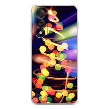 Новорічні Чохли для Уанплюс Ейс 5 Ультра (VPrint) (Ялинка в огоньках)