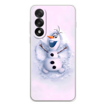 Чехол с зимним принтом для УанПлюс Эйс 5 Ультра (Снеговик Олов)