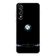 Силиконовый бампер с картинкой машины на OnePlus Ace 5 Ultra (Черный BMW)