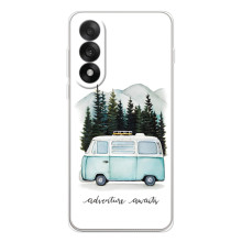 Силиконовый бампер с картинкой машины на OnePlus Ace 5 Ultra (Домик на колесах)