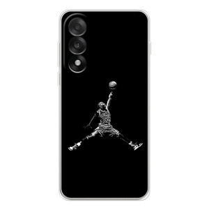 Силиконовый Чехол Nike Air Jordan на УанПлюс Эйс 5 Ультра (Джордан)