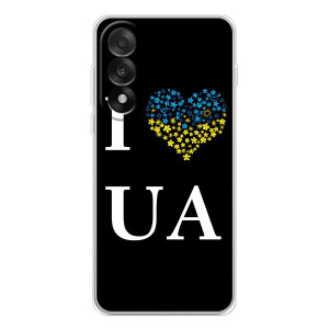 Силіконовий Чохол  на OnePlus Ace 5 Ultra (Я-Україна) – I Love UA