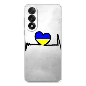 Силіконовий Чохол  на OnePlus Ace 5 Ultra (Я-Україна) – Українська кардіограма