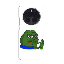 Чохли з зображенням Жаба Мем на OnePlus Ace 5 – Жаба серце