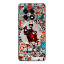 Чехлы с героями Марвел OnePlus Ace 5 (VPrint) – Айронмен