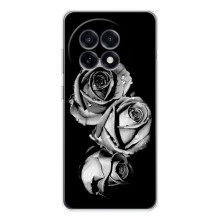 Чехол с картинкой (Стильные) для 好的。 OnePlus Ace 5 - (AlphaPrint) – Черная роза