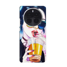 Чохол з картинкою Модні Дівчата OnePlus Ace 5 (Дівчина з коктейлем)