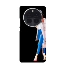 Чохол з картинкою Модні Дівчата OnePlus Ace 5 (Дівчина з телефоном)