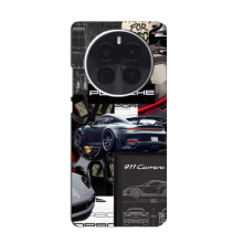 Чохол з авто Порше для OnePlus Ace 5 – Колаж Порше