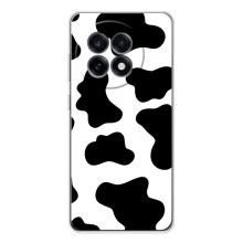 Чохол з принтом корови на OnePlus Ace 5 (Чорний принт)