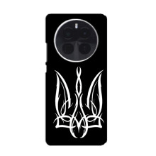 Чехол с украинским гербом на OnePlus Ace 5 – Герб на черном