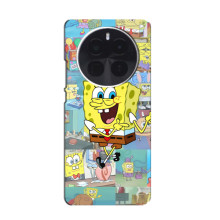 Силіконовий чохол Спанч Боб на О OnePlus seitige 5 (Радісний Спанч Боб)