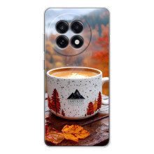 Чохол з унікальним дизайном 'Осінь з кавою' для OnePlus Ace 5 – Кава на природі